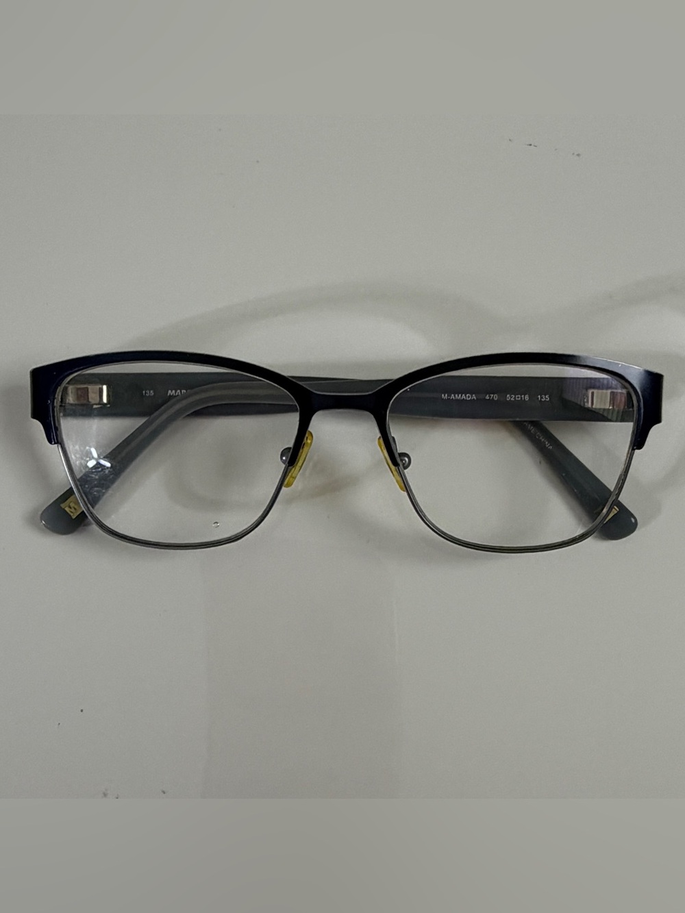 Marchon NYC  Eyeglasses Multicolor  Rectangular Frames 52-16-135